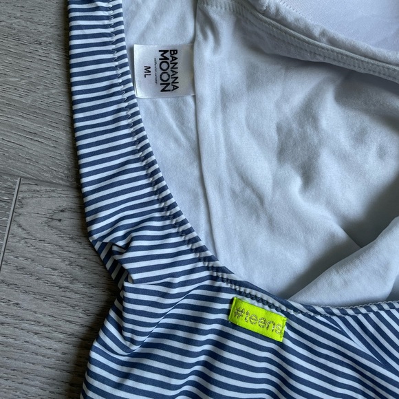 NWOT BANANA MOON ONE PIECE BLUE - BELAIR
BEACHSTRIPE - Picture 5 of 12